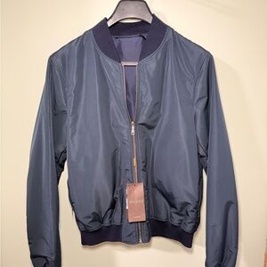 Gucci Men's Deep Blue Bomber Jacket